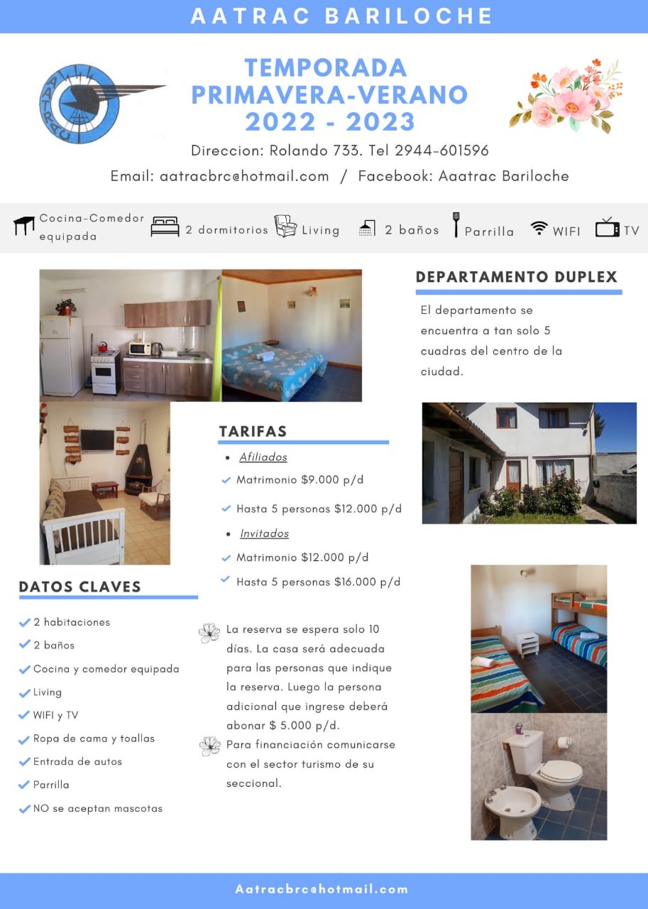 Bariloche – Complejo AATRAC